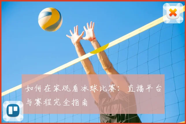 如何在家观看冰球比赛：直播平台与赛程完全指南